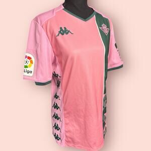 Real Betis football jersey Kappa Third Shirt 2019/2020 Pink Gray Soccer Kit